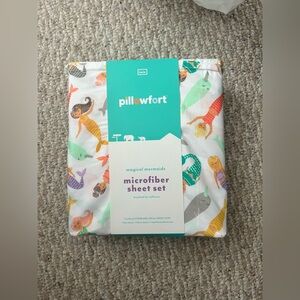 New Pillowfort Magical Mermaids Microfiber 3pcs Sheet Set - Twin